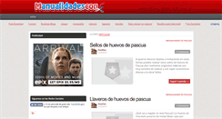 Desktop Screenshot of manualidadescon.com